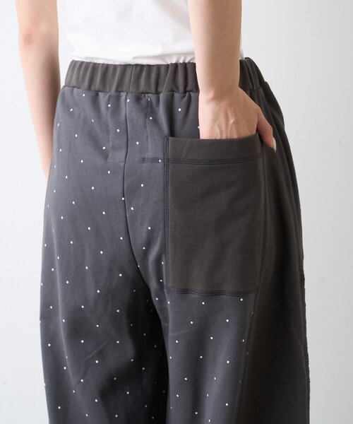 etsinta(エシンタ)の「【etsinta】リメイクドットバレルイージーパンツ(その他パンツ・レディース・グレー/チャコールグレー・ONE SIZE)」の11枚目の写真