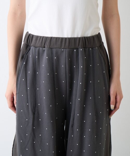 etsinta(エシンタ)の「【etsinta】リメイクドットバレルイージーパンツ(その他パンツ・レディース・グレー/チャコールグレー・ONE SIZE)」の12枚目の写真