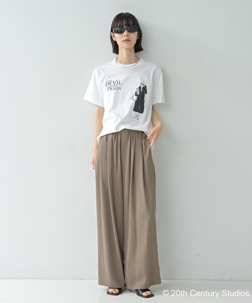 GALLEST(ギャレスト)の「【GOOD ROCK SPEED】The Devil Wears Prada/Graphic Print T-Shirt(Tシャツ/カットソー・レディース・ホワイト系1・38)」の2枚目の写真