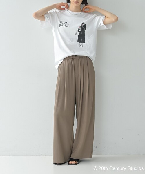 GALLEST(ギャレスト)の「【GOOD ROCK SPEED】The Devil Wears Prada/Graphic Print T-Shirt(Tシャツ/カットソー・レディース・ホワイト系1・38)」の3枚目の写真