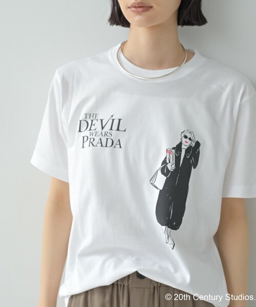 GALLEST(ギャレスト)の「【GOOD ROCK SPEED】The Devil Wears Prada/Graphic Print T-Shirt(Tシャツ/カットソー・レディース・ホワイト系1・38)」の7枚目の写真