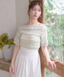 lace frill tops / レースフリルトップス