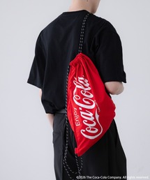 LOWRYS FARM（ローリーズファーム）の「【LFM(U)】Coca-Cola／ナップサック　 878212（バックパック/リュック）」