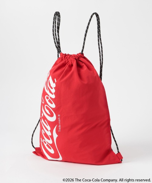 LOWRYS FARM(ローリーズファーム)の「【LFM(U)】Coca-Cola/ナップサック 878212(バックパック/リュック・メンズ・ブラック/レッド・FREE)」の18枚目の写真