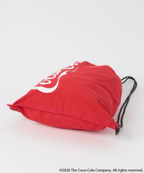 LOWRYS FARM(ローリーズファーム)の「【LFM(U)】Coca-Cola/ナップサック 878212(バックパック/リュック・メンズ・ブラック/レッド・FREE)」の12枚目の写真