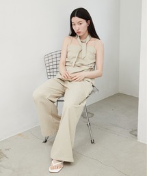 OFROOM（オフルーム）の「Linen Touch Cami Setup｜リネンタッチキャミセットアップ（セットアップ）」