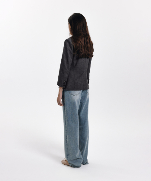 haag(ヘイグ)の「a relaxed denim (pale blue)(デニムパンツ・レディース・その他・MEDIUM/SMALL)」の4枚目の写真