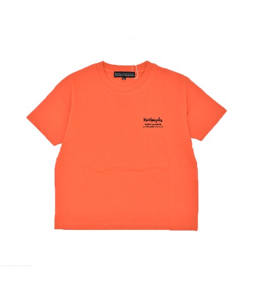（What it isNt）ART BY MARKGONZALES（ワットイットイズント）の「（What it isNt）ART BY MARKGONZALES/ワット イット イズント マークゴンザレス キッズ Tシャツ MGT-26201（Tシャツ/カットソー・キッズ・オレンジ/ホワイト/チャコールグレー・160cm/150cm/140cm/130cm）」の8枚目の写真