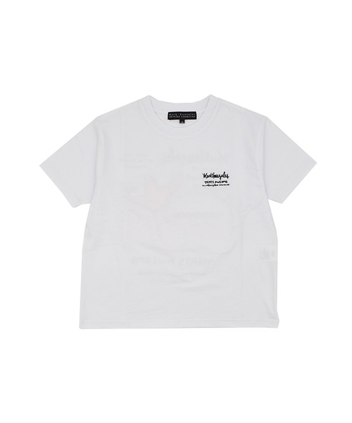 （What it isNt）ART BY MARKGONZALES（ワットイットイズント）の「（What it isNt）ART BY MARKGONZALES/ワット イット イズント マークゴンザレス キッズ Tシャツ MGT-26201（Tシャツ/カットソー・キッズ・オレンジ/ホワイト/チャコールグレー・160cm/150cm/140cm/130cm）」の4枚目の写真