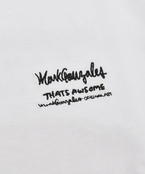 （What it isNt）ART BY MARKGONZALES（ワットイットイズント）の「（What it isNt）ART BY MARKGONZALES/ワット イット イズント マークゴンザレス キッズ Tシャツ MGT-26201（Tシャツ/カットソー・キッズ・オレンジ/ホワイト/チャコールグレー・160cm/150cm/140cm/130cm）」の10枚目の写真