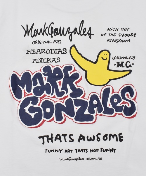 （What it isNt）ART BY MARKGONZALES（ワットイットイズント）の「（What it isNt）ART BY MARKGONZALES/ワット イット イズント マークゴンザレス キッズ Tシャツ MGT-26201（Tシャツ/カットソー・キッズ・オレンジ/ホワイト/チャコールグレー・160cm/150cm/140cm/130cm）」の11枚目の写真