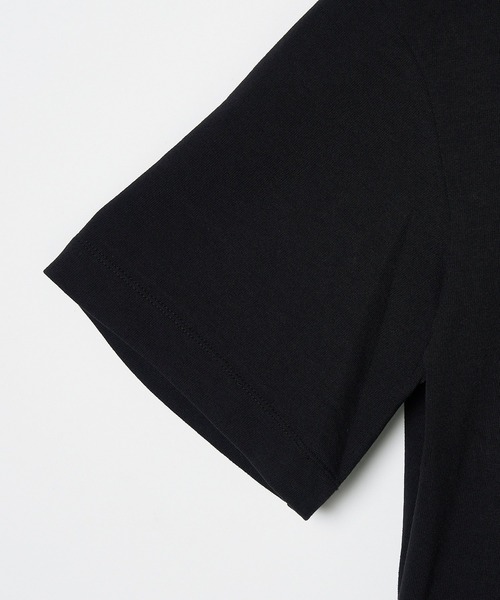 HELIOPOLE(エリオポール)の「ROLL NECK T / ロールネックT(Tシャツ/カットソー・レディース・ホワイト/ブラック・38)」の21枚目の写真
