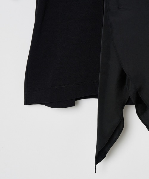 HELIOPOLE(エリオポール)の「ROLL NECK T / ロールネックT(Tシャツ/カットソー・レディース・ホワイト/ブラック・38)」の22枚目の写真