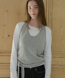 GIUNON | holter neck scallop knit / ホルターネックスカラップニット(ニット/セーター)
