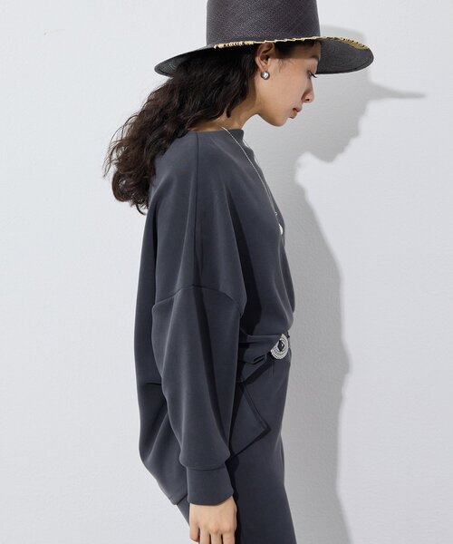 Whim Gazette(ウィムガゼット)の「フィブリルダンボールプルオーバー/セットアップ可(Tシャツ/カットソー・レディース・ベージュ/ブラウン/チャコールグレー・FREE)」の20枚目の写真