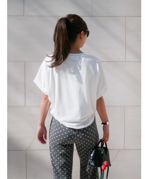 BeBeoD(べベッド)の「ビーズデザインアートロゴTシャツ(Tシャツ/カットソー・レディース・ブラック/ホワイト・フリー)」の4枚目の写真