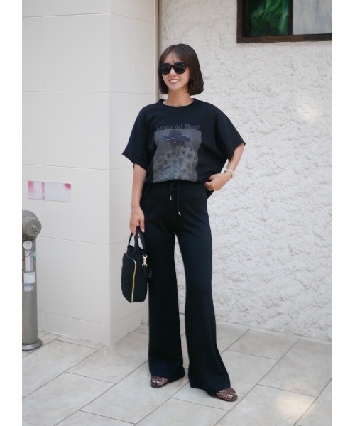 BeBeoD(べベッド)の「ビーズデザインアートロゴTシャツ(Tシャツ/カットソー・レディース・ブラック/ホワイト・フリー)」の10枚目の写真