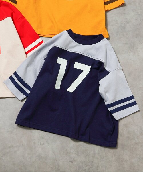 BREEZE(ブリーズ)の「ナンバリング長袖Tシャツ(Tシャツ/カットソー・キッズ・ブラック/ネイビー/レッド/マスタード・80/90/100/110/120/130/140/150)」の3枚目の写真