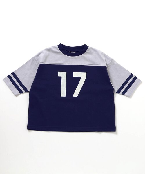 BREEZE(ブリーズ)の「ナンバリング長袖Tシャツ(Tシャツ/カットソー・キッズ・ブラック/ネイビー/レッド/マスタード・80/90/100/110/120/130/140/150)」の16枚目の写真