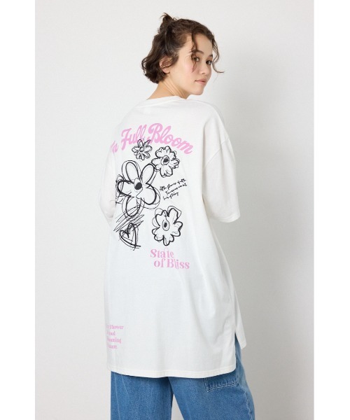 RODEO CROWNS WIDE BOWL(ロデオクラウンズワイドボウル)の「In Full Bloomワンピース(ワンピース・レディース・ブラック/ブラウン/ライトブルー/オフホワイト・FREE)」の2枚目の写真