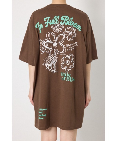 RODEO CROWNS WIDE BOWL(ロデオクラウンズワイドボウル)の「In Full Bloomワンピース(ワンピース・レディース・ブラック/ブラウン/ライトブルー/オフホワイト・FREE)」の9枚目の写真