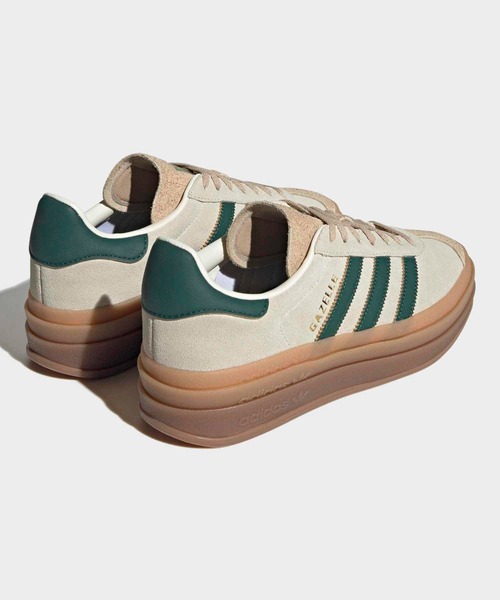 adidas(アディダス)の「ガゼル / Gazelle / GAZELLE BOLD / 厚底スニーカー / アディダスオリジナルス adidas Originals(スニーカー・レディース・ベージュ・22.0cm/22.5cm/23.0cm/26.5cm/23.5cm/24.0cm/24.5cm/27.0cm/27.5cm/28.0cm/25.0cm/25.5cm/26.0cm)」の5枚目の写真