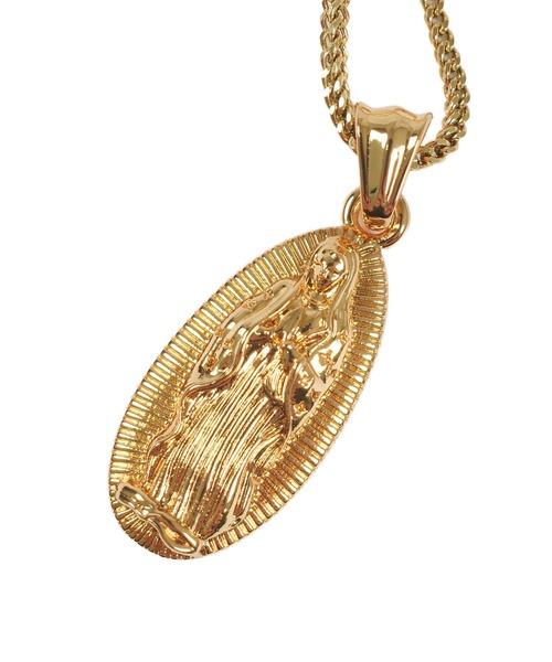 INNOCENT(イノセント)の「【T22】【GOLDEN GILT/ゴールデンギルト】VIRGIN MARY PENDANT GG254(ネックレス・メンズ・ゴールド・FREE)」の3枚目の写真