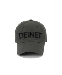 DEINET（ダイニット）の「DEINET LOGO CAP IN CHARCOAL（キャップ）」