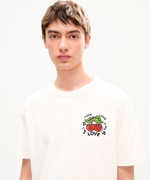 KENZO（ケンゾー）の「GOTS KENZO LOVES SLIM T-SHIRT（Tシャツ/カットソー・メンズ・ホワイト系その他・XX-LARGE/SMALL/MEDIUM/X-LARGE/X-SMALL/LARGE）」の2枚目の写真