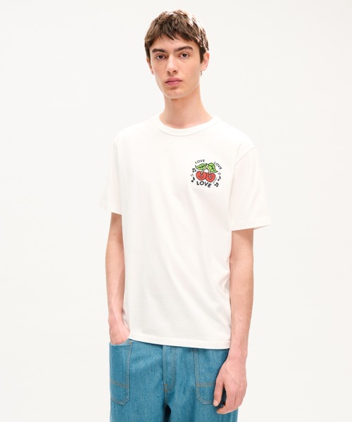 KENZO（ケンゾー）の「GOTS KENZO LOVES SLIM T-SHIRT（Tシャツ/カットソー・メンズ・ホワイト系その他・XX-LARGE/SMALL/MEDIUM/X-LARGE/X-SMALL/LARGE）」の4枚目の写真