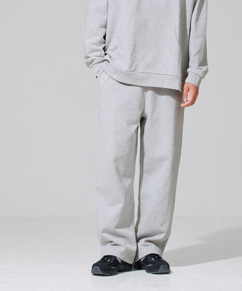coca(coca)(コカ)の「COTTON from the U.S.スウェットワイドパンツ(スウェットパンツ・メンズ・ブラック/グレー・XL/M/L)」の8枚目の写真