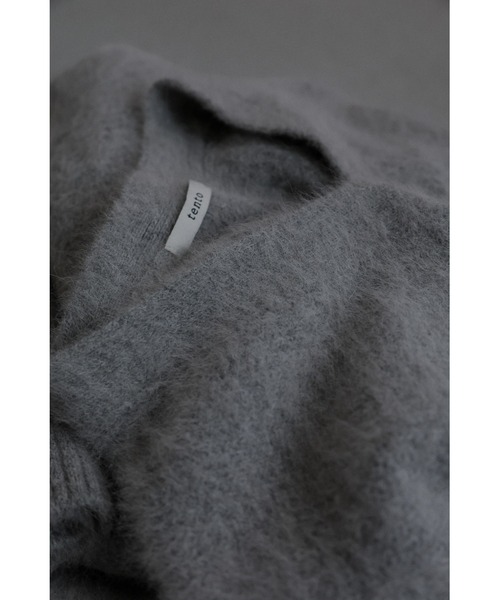 tento(テント)の「Fox-Blend Knit Cardigan(カーディガン/ボレロ・レディース・ホワイト/グレー・FREE)」の15枚目の写真