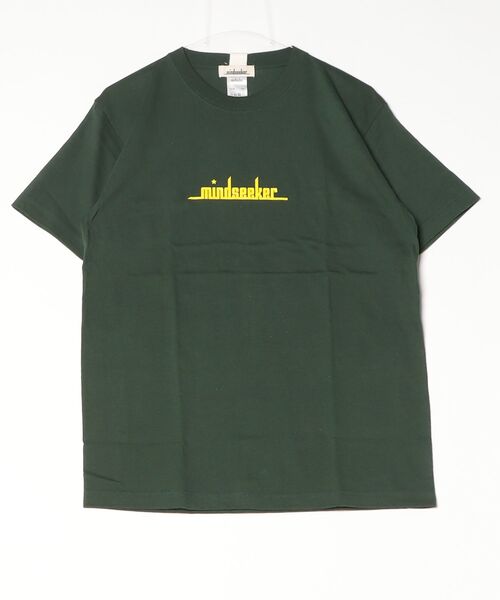 mindseeker（マインドシーカー）の「BE YOUR SELF TEE（Tシャツ/カットソー・メンズ・スミクロ/ライトピンク/グリーン/クリーム/オリーブ/ブラウン/ピンク・2/3/1）」の5枚目の写真
