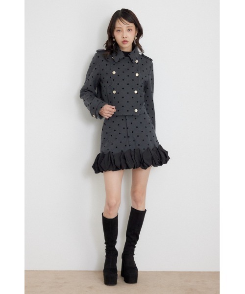 rienda（リエンダ）の「【AW先行アイテム】ダブルブレストジャケット 秋服 冬服（テーラードジャケット・レディース・ブラウン/マルチ・SMALL/MEDIUM）」の11枚目の写真