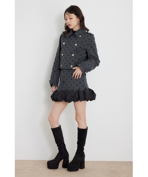 rienda（リエンダ）の「【AW先行アイテム】ダブルブレストジャケット 秋服 冬服（テーラードジャケット・レディース・ブラウン/マルチ・SMALL/MEDIUM）」の12枚目の写真