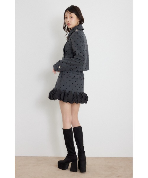 rienda（リエンダ）の「【AW先行アイテム】ダブルブレストジャケット 秋服 冬服（テーラードジャケット・レディース・ブラウン/マルチ・SMALL/MEDIUM）」の13枚目の写真