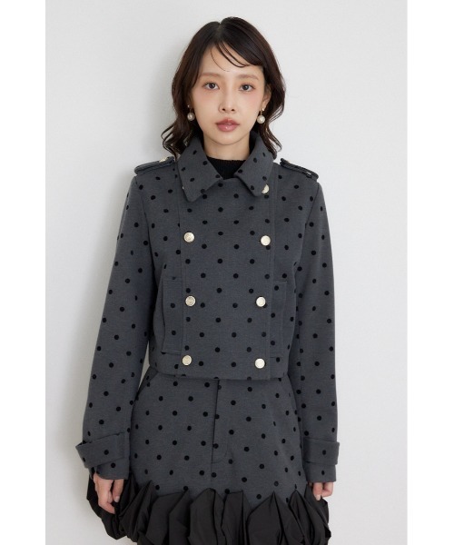 rienda（リエンダ）の「【AW先行アイテム】ダブルブレストジャケット 秋服 冬服（テーラードジャケット・レディース・ブラウン/マルチ・SMALL/MEDIUM）」の16枚目の写真