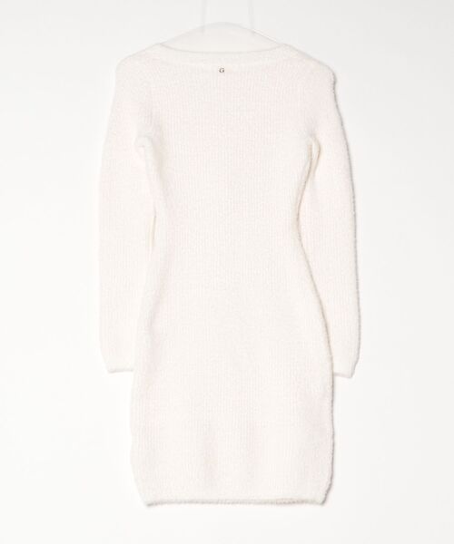 Guess（ゲス）の「JAYCEE Half Zip Sweater Dress ワンピース ニットワンピース（ワンピース・レディース・クリーム・MEDIUM/X-SMALL/SMALL）」の7枚目の写真