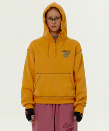 Incur Half Zip Hoodie Yellow