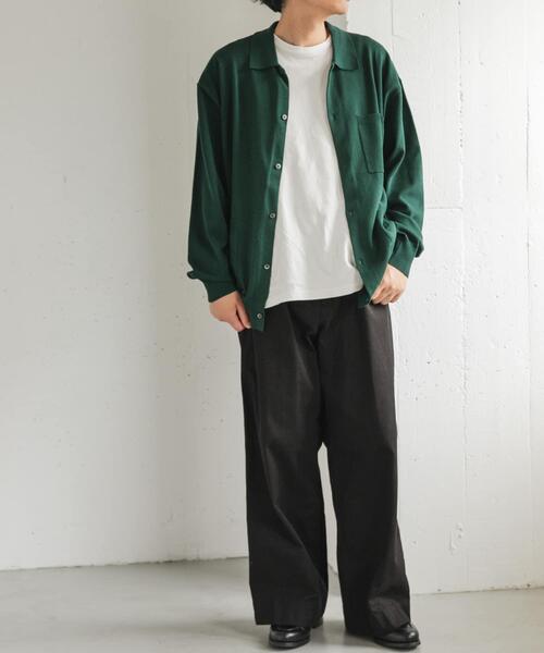 FORK&SPOON(フォークアンドスプーン)の「FORK&SPOON ワイドシルエットチノパンツ(その他パンツ・メンズ・ブラウン/ブラック・4/5)」の15枚目の写真