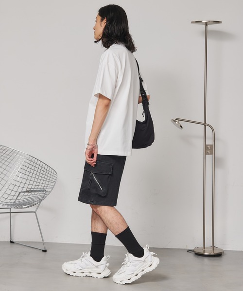 SEN TOKYO(セントーキョー)の「ラバープリントグラフィックTee(Tシャツ/カットソー・レディース・ブラック/ホワイト・MEDIUM)」の5枚目の写真