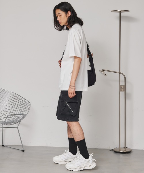 SEN TOKYO(セントーキョー)の「ラバープリントグラフィックTee(Tシャツ/カットソー・レディース・ブラック/ホワイト・MEDIUM)」の11枚目の写真