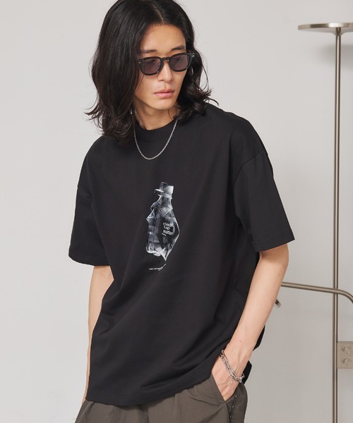 SEN TOKYO(セントーキョー)の「ラバープリントグラフィックTee(Tシャツ/カットソー・レディース・ブラック/ホワイト・MEDIUM)」の21枚目の写真