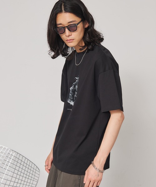 SEN TOKYO(セントーキョー)の「ラバープリントグラフィックTee(Tシャツ/カットソー・レディース・ブラック/ホワイト・MEDIUM)」の22枚目の写真