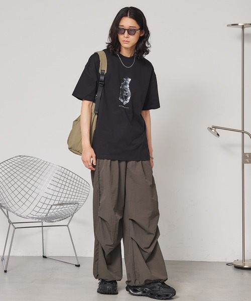 SEN TOKYO(セントーキョー)の「ラバープリントグラフィックTee(Tシャツ/カットソー・レディース・ブラック/ホワイト・MEDIUM)」の15枚目の写真
