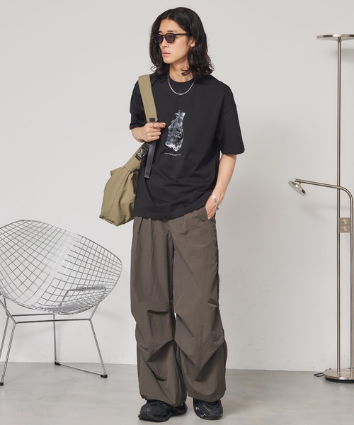 SEN TOKYO(セントーキョー)の「ラバープリントグラフィックTee(Tシャツ/カットソー・レディース・ブラック/ホワイト・MEDIUM)」の17枚目の写真