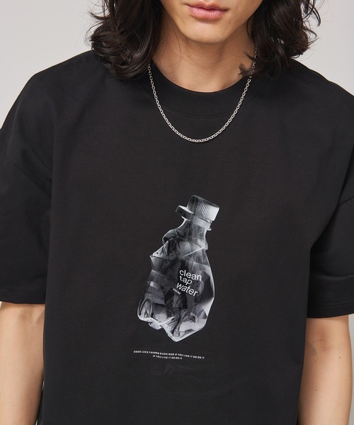 SEN TOKYO(セントーキョー)の「ラバープリントグラフィックTee(Tシャツ/カットソー・レディース・ブラック/ホワイト・MEDIUM)」の18枚目の写真