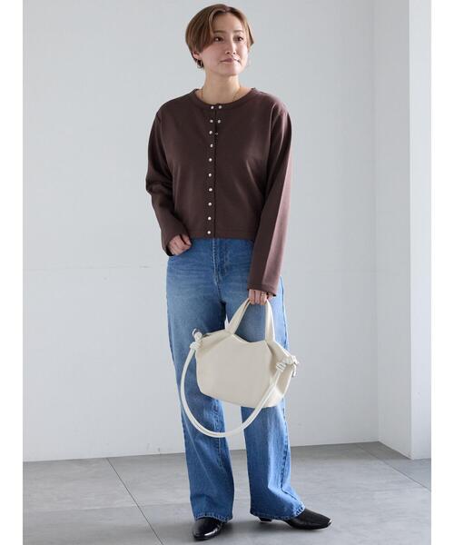 Te chichi(テチチ)の「フレアデニムパンツ(その他パンツ・レディース・ネイビー/ブルー・S/M)」の14枚目の写真