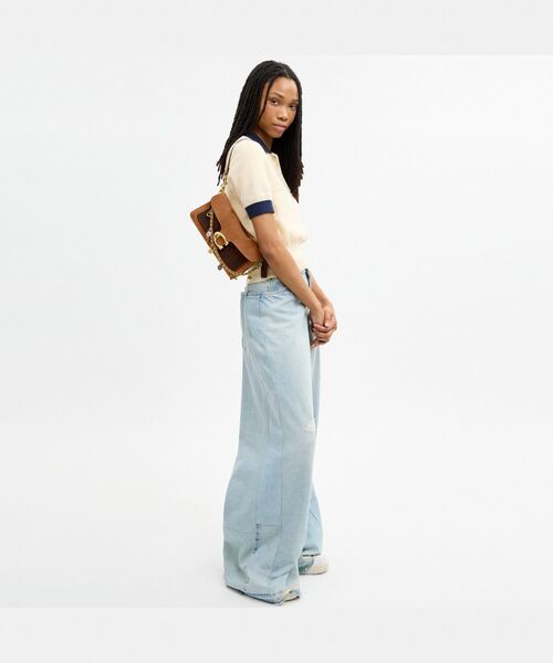 COACH(コーチ)の「タビー ショルダー バッグ 26・カラーブロック・モチーフ チェーン(ショルダーバッグ・レディース・ブラウン系その他・ONE)」の10枚目の写真