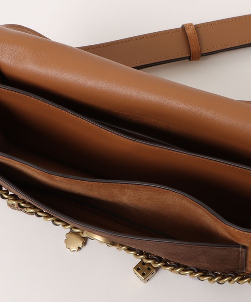 COACH(コーチ)の「タビー ショルダー バッグ 26・カラーブロック・モチーフ チェーン(ショルダーバッグ・レディース・ブラウン系その他・ONE)」の13枚目の写真
